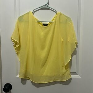 Ann Taylor yellow blouse sz 2